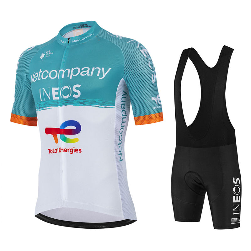 Cycling Bib Shorts - Ineos Takımı Yaz Bisiklet Forması Erkek