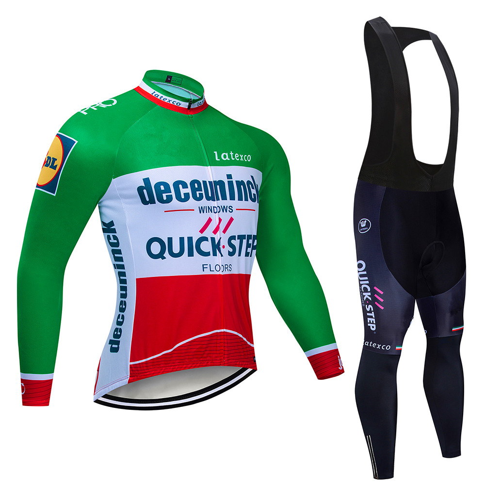 Cycling Gear Jersey - Hızlı adım bisiklet forması Set uzun