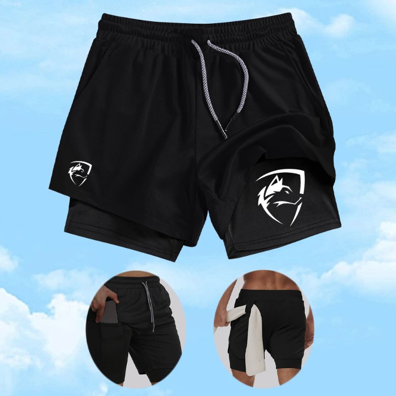 Cycling Bib Shorts - Nefes Alabilen, Uygun Erkek Çift Katmanlı